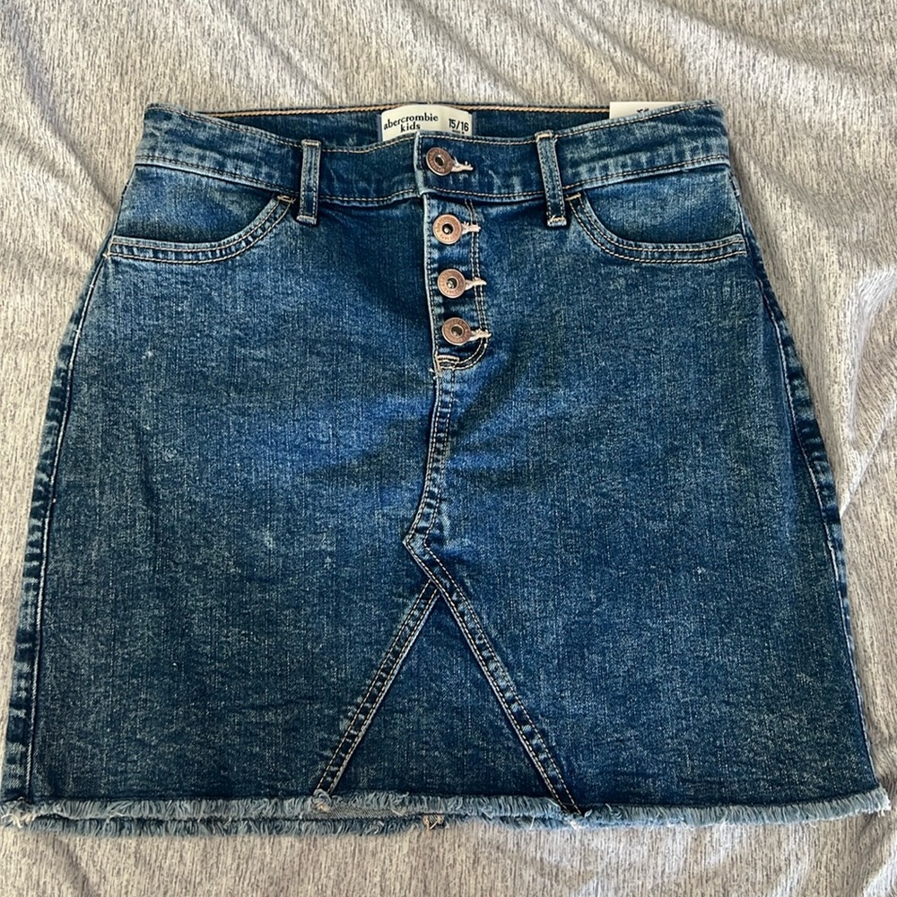 Denim Skirt, Abercrombie Kids.